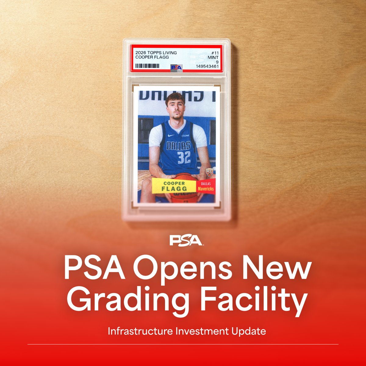 PSAcard's tweet photo. To continue expanding our grading capacity, we’ve opened up a new grading facility in Plano, Texas.

The location will immediately increase our daily grading totals to meet surging global demand. Learn more here: https://t.co/V27kadd7nL https://t.co/4NuancXaAA