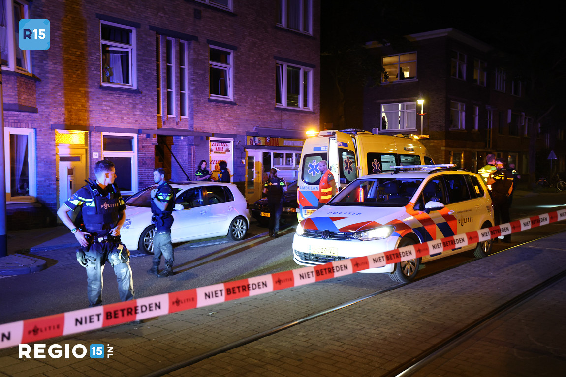 Schietpartij aan de Oudemansstraat in Den Haag