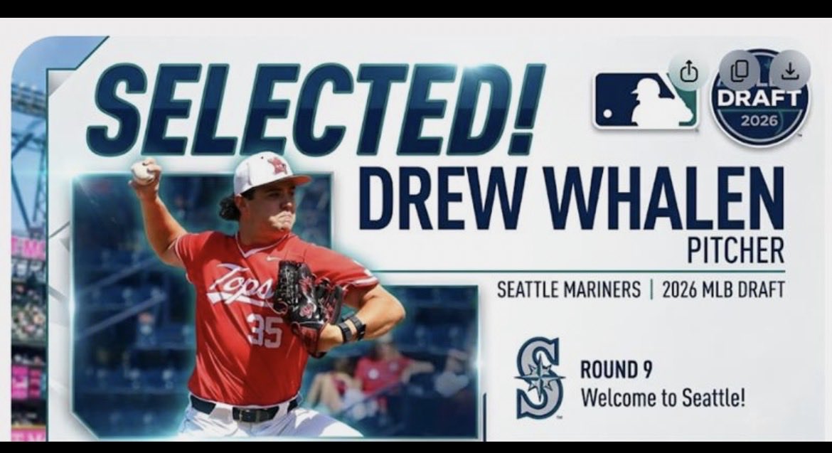 NCSA_Baseball's tweet photo. Congrats, Gentlemen!
#NCSABaseball #MLBDraft2026 🧢 https://t.co/BfSsewb3wh