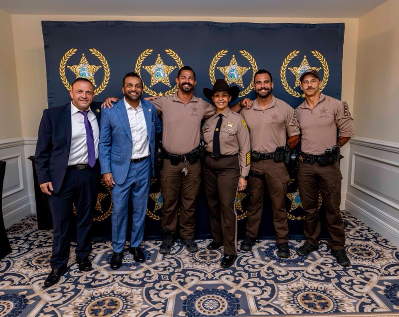 FBIDirectorKash's tweet photo. Honored to join sheriffs from across the state of Florida today for a candid conversation about the issues that matter most to the communities they serve and how this FBI can better support the men and women doing the work on the ground.

That partnership is already delivering results. Violent crime is down nearly 20% nationwide, and in Florida alone, it is down more than 13%.

We discussed expanding Rapid DNA beyond its current use across just four criminal violations so state and local officers can identify violent offenders faster. We have already seen what this technology can do. During Operation Turf War in Martinsburg, West Virginia, mobile Rapid DNA helped investigators connect evidence to offenders in real time as the FBI and our partners arrested 35 gang members on firearms and narcotics offenses.

We also cleared the TFO backlog, reduced administrative burdens and bureaucracy, and established the Law Enforcement Partner Engagement Council to create direct connectivity with the state and local partners who rely on FBI resources every day.

And we are investing in the next generation by adding 50 seats to our National Academy classes and expanding counter-UAS training for major events through the National Counter-UAS Training Center, which resumes classes August 1 after surging resources to help secure the 2026 World Cup.

This is how the FBI should operate: listen to our partners, cut the bureaucracy, put proven tools in their hands, and deliver results for the American people.

-DKP 🇺🇸