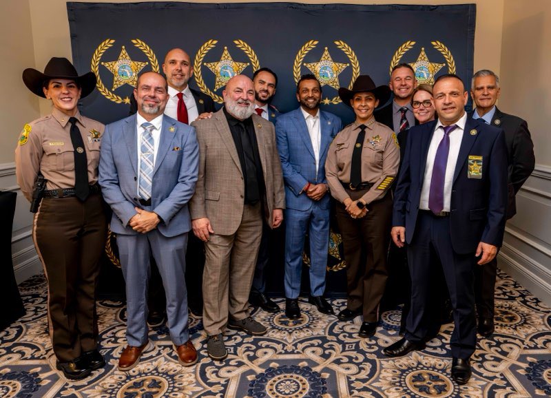 FBIDirectorKash's tweet photo. Honored to join sheriffs from across the state of Florida today for a candid conversation about the issues that matter most to the communities they serve and how this FBI can better support the men and women doing the work on the ground.

That partnership is already delivering results. Violent crime is down nearly 20% nationwide, and in Florida alone, it is down more than 13%.

We discussed expanding Rapid DNA beyond its current use across just four criminal violations so state and local officers can identify violent offenders faster. We have already seen what this technology can do. During Operation Turf War in Martinsburg, West Virginia, mobile Rapid DNA helped investigators connect evidence to offenders in real time as the FBI and our partners arrested 35 gang members on firearms and narcotics offenses.

We also cleared the TFO backlog, reduced administrative burdens and bureaucracy, and established the Law Enforcement Partner Engagement Council to create direct connectivity with the state and local partners who rely on FBI resources every day.

And we are investing in the next generation by adding 50 seats to our National Academy classes and expanding counter-UAS training for major events through the National Counter-UAS Training Center, which resumes classes August 1 after surging resources to help secure the 2026 World Cup.

This is how the FBI should operate: listen to our partners, cut the bureaucracy, put proven tools in their hands, and deliver results for the American people.

-DKP 🇺🇸