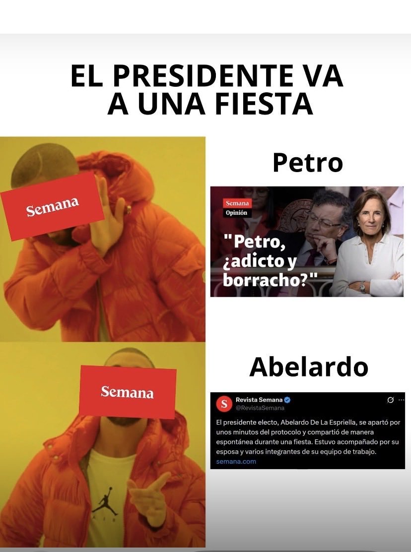 XPost1A's tweet photo. La doble moral. https://t.co/fGawrr8BuP