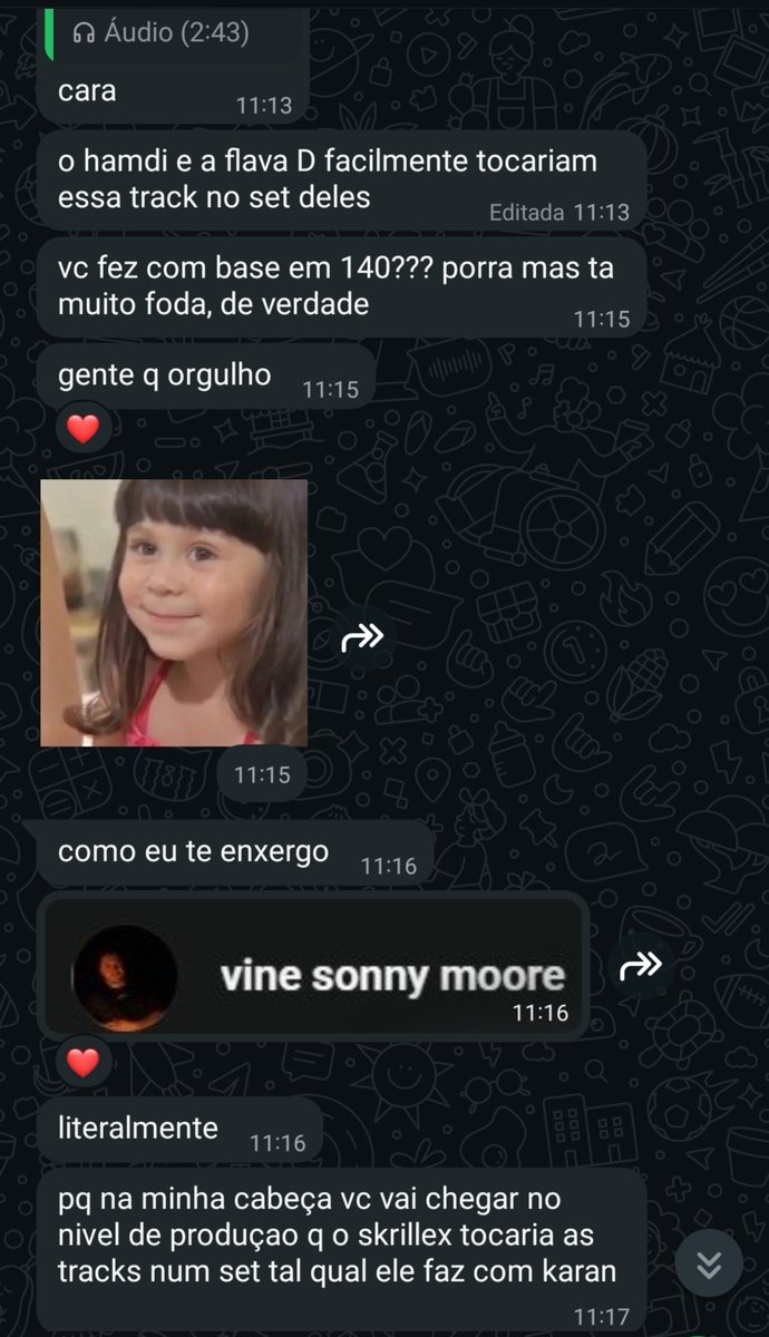 invinecivel's tweet photo. o melhor feedback que eu ja recebi até hoje

tenham amigos que apoiam sua arte

te amo julianaaa https://t.co/dYsE8dVNtn