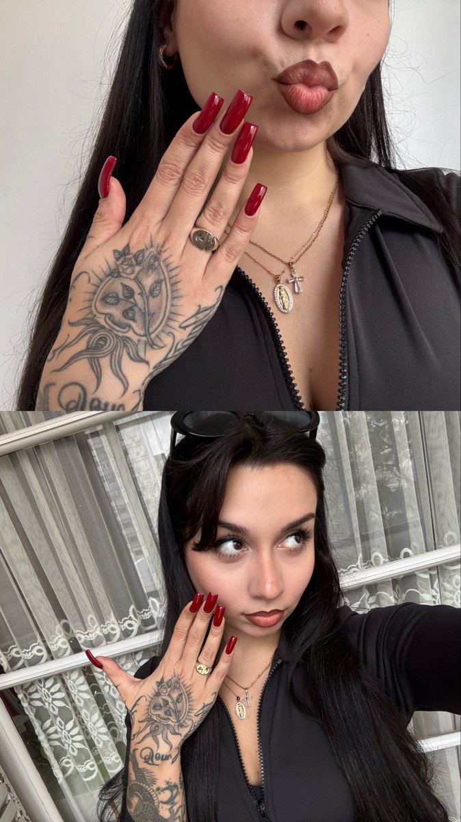 itscerber0's tweet photo. dark red nails on me to make you relapse, send $100 and take this opportunity to reimburse me for them 💋⋆.˚⋆˙⟡ https://t.co/IYfNqix8XX