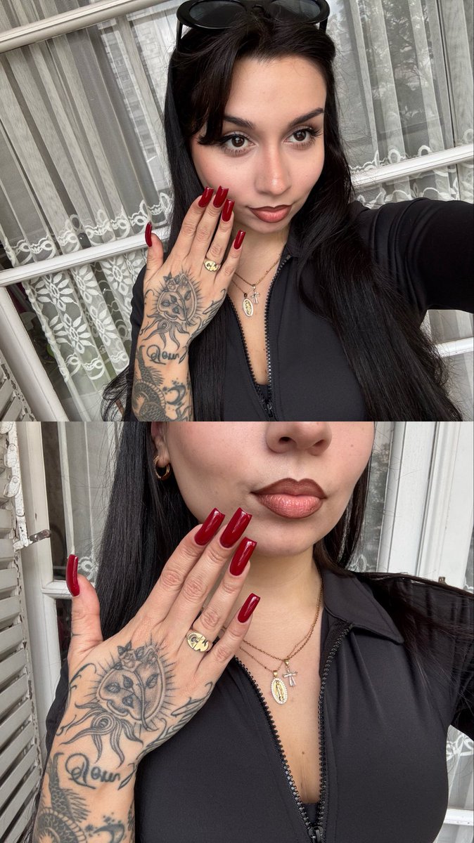 itscerber0's tweet photo. dark red nails on me to make you relapse, send $100 and take this opportunity to reimburse me for them 💋⋆.˚⋆˙⟡ https://t.co/IYfNqix8XX