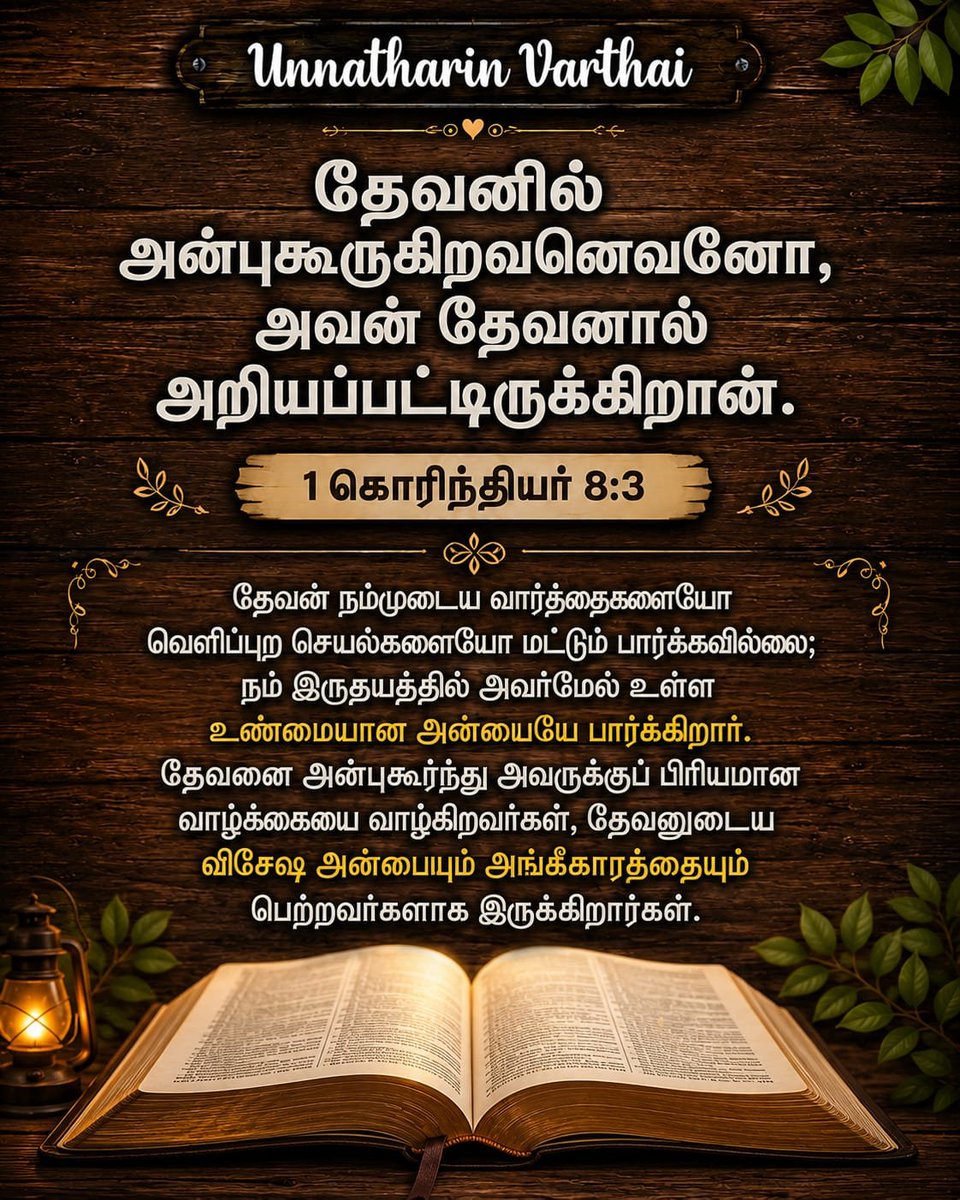 lilly120673's tweet photo. இன்றைய நாளுக்கான வேதவசனம்📖

#uvtamil #blessings #goodmorningeveryone #amen #gospelmusic https://t.co/3ic1MFVA7x