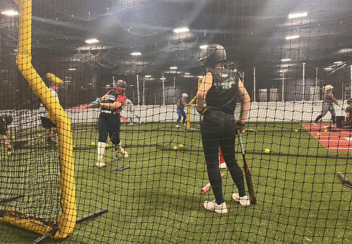 paytonn97's tweet photo. Last week I went to the Virginia Dobbins Prospect Camp! Here are some of the hitting stations we did. Thank you to the coaches for some great feedback! I learned so much! 

#prospectcamp #batting #collegesoftball #fastpitchsoftball https://t.co/vyzDfMcjIR