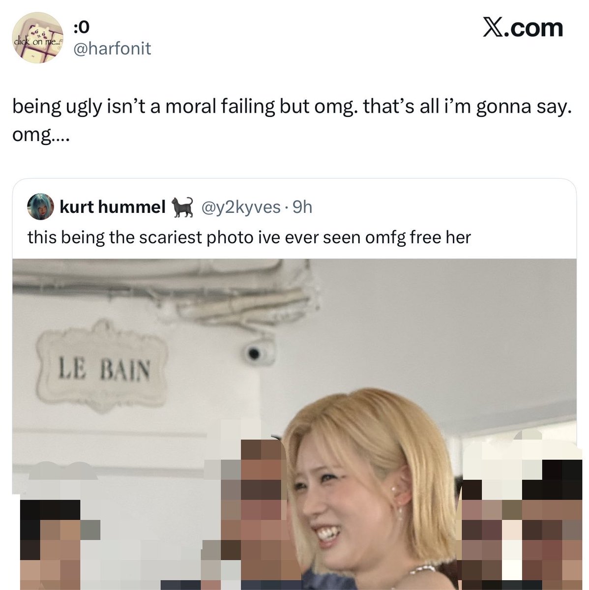 heerrysoul's tweet photo. #BringWokeBack this isn’t even about defending strangers like who gaf it’s about how eager orbits are to shame and degrade random fans they don’t find attractive and they wanna act like they’re any different than Clavicular and that lot of incels. Lamee https://t.co/7Uu55hu54M