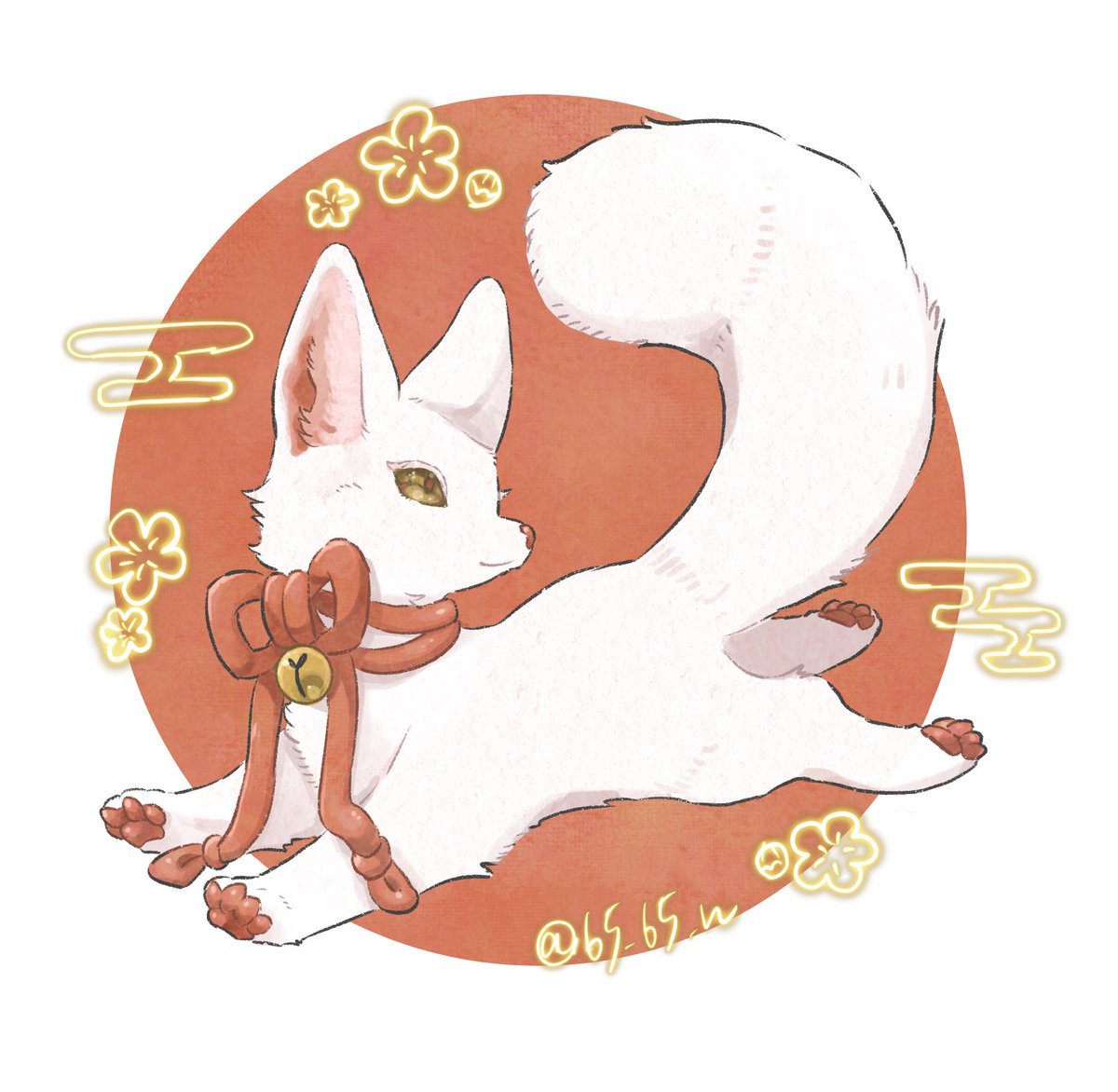 Post by 65🐾skeb(停止中) on X: 白狐ちゃん🦊