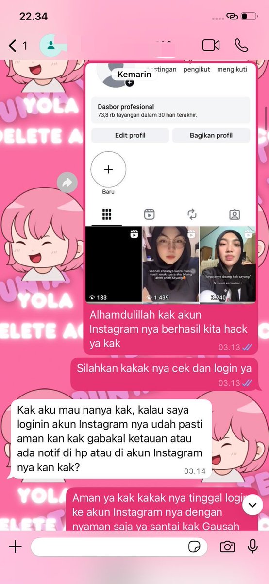 blueiberrys's tweet photo. JASA PEMULIHAN AKUN/DELETE AKUN, PROSES FAST &amp; BERGARANSI 

KENDALA : 
🍃PULIHKAN CHT WA LAMA
🍃JASA SADAP WA/IG
🍃LUPA PASWORD &amp; LUPA DATA2
🍃JASA HAPUS AKUN ALL SOSMED
🍃JASA PEMULIHAN AKUN
GOGGLE ,GMAIL,INSTAGRAM,TWITER, FB,TIKTOK,DLL #zonauang #zonajajan 

 -->thx wa di bio.. https://t.co/VhJ3OCOtIU