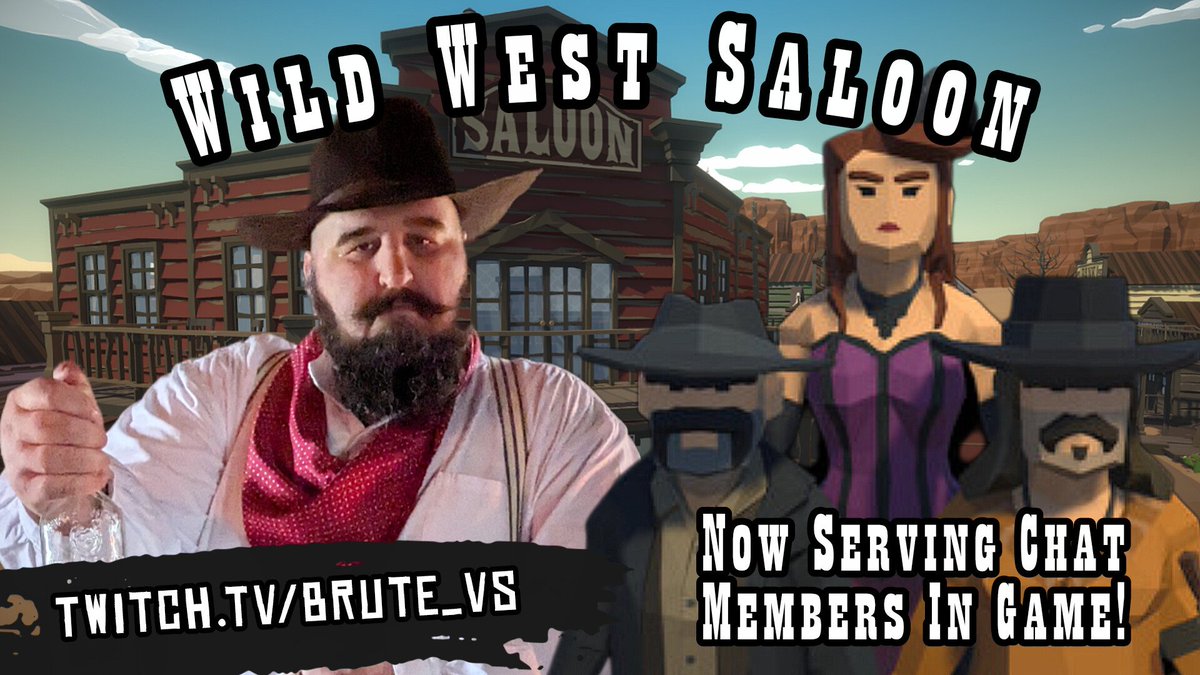 Brute_VS's tweet photo. 🍻 Live on Twitch

Join us for another night of turning the hotel branch if TNT Saloon into our next successful business. Join the game and have some drinks to also celebrate out 1k subscribers on YouTube! Either way it's gonna be a party!

🔗 https://t.co/aBxapcDCdF https://t.co/0w85nDUXzs