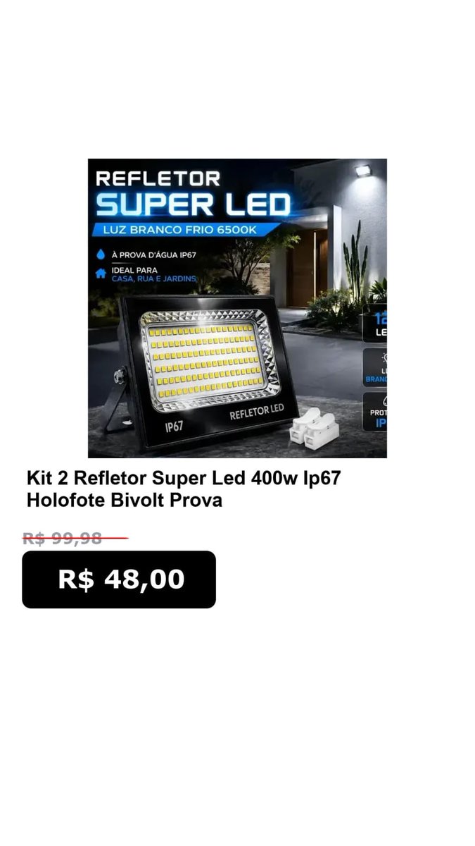 LCHMF7L's tweet photo. 🔗 Compre aqui:
https://t.co/Nl03JTy30m

⚠️Todas as promoções estão sujeitas a alterações a qualquer momento. https://t.co/L2FB7iWwaJ