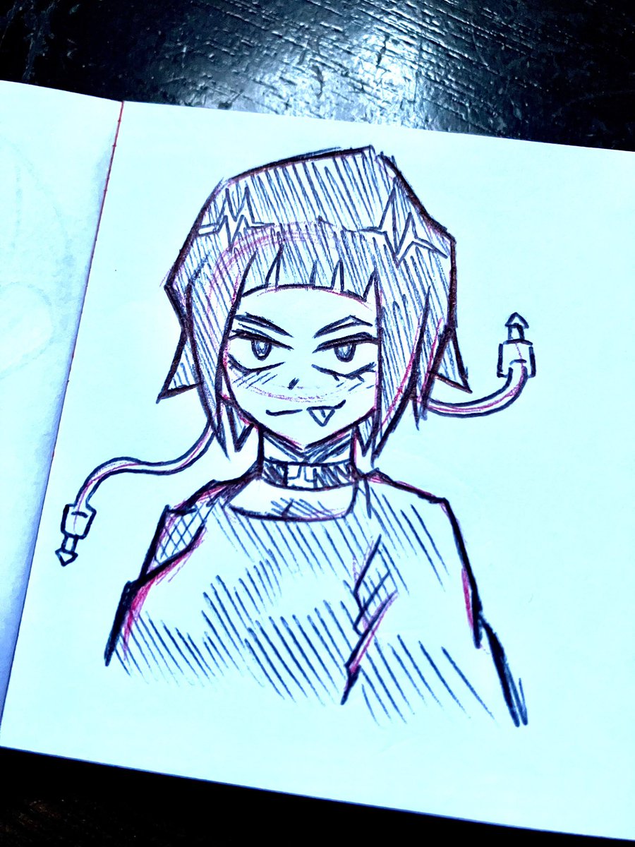 SayARTx99's tweet photo. Vigésimo séptimo día 🗣️‼️

Kyoka Jiro :p

#mha #doodle #bnha #kyokajiro #jiro #sketch https://t.co/snw9tqgTKC