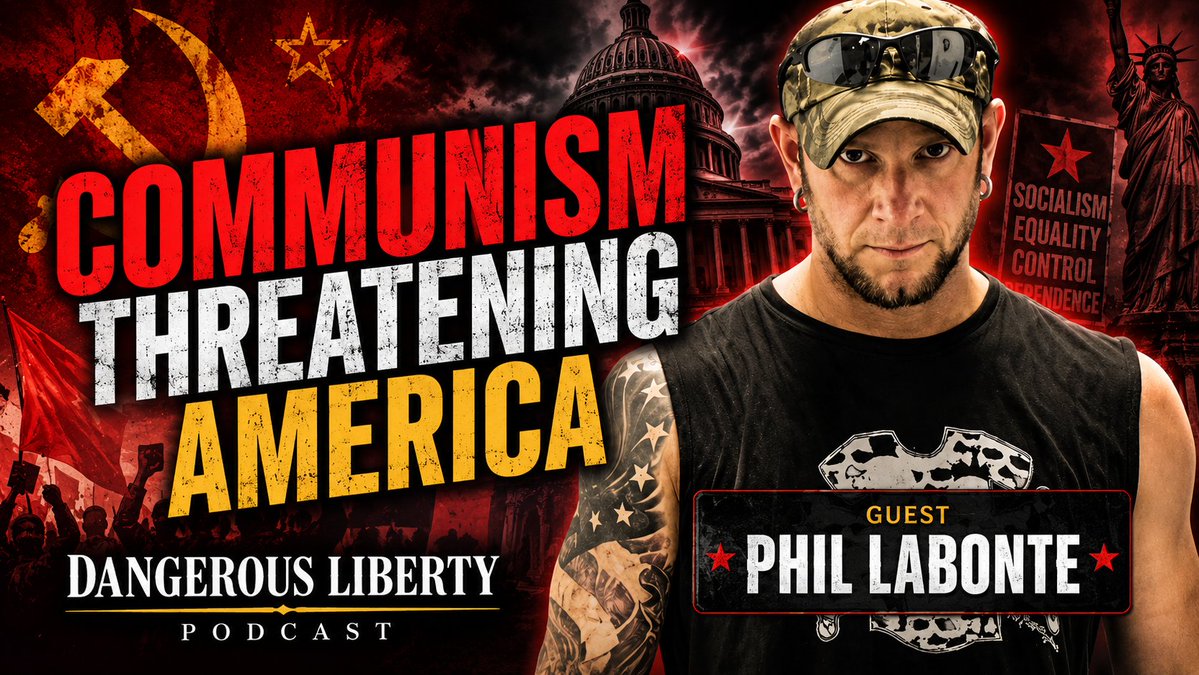 JennTheProducer's tweet photo. 🚨☭ TOMORROW MORNING on Dangerous Liberty with Gary Melton (@paramounttactcl)

🗓 9:00 AM ET | LIVE on YouTube • X • Rumble • Facebook

🎙️ Special Guest: Phil Labonté (@PhilThatRemains) — Lead singer of All That Remains, former U.S. Marine, co-host of TimCastIRL and outspoken defender of liberty.
Is America repeating the mistakes history already warned us about?

⚠️ Why are communist ideas gaining traction again?
⚠️ What happens when free speech is replaced by censorship?
⚠️ Are we raising a generation that has forgotten history?
⚠️ Where is the line between government power and individual freedom?
This won't be another echo chamber. It will be a hard-hitting conversation about history, liberty, culture, and the future of America.
🔥 Bring your questions.
🔥 Bring your opinions.
🔥 Bring your facts.

👇 Join us LIVE at 9:00 AM ET

👉 https://t.co/aPKtyUhJ1H

🇺🇸 No Narrative Required.