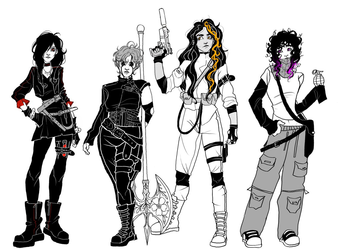 omp_gv's tweet photo. @Rocketukun what if I told you that my girlfriend and I were doing something very similar with "Ordem Paranormal RPG" kk (that are too paranormal investigators), but instead of OCs is our friends!
- @mingaulegau, the artist and my girlfriend :)
just wanted to point out the coincidence kk https://t.co/Y82BUg3toc