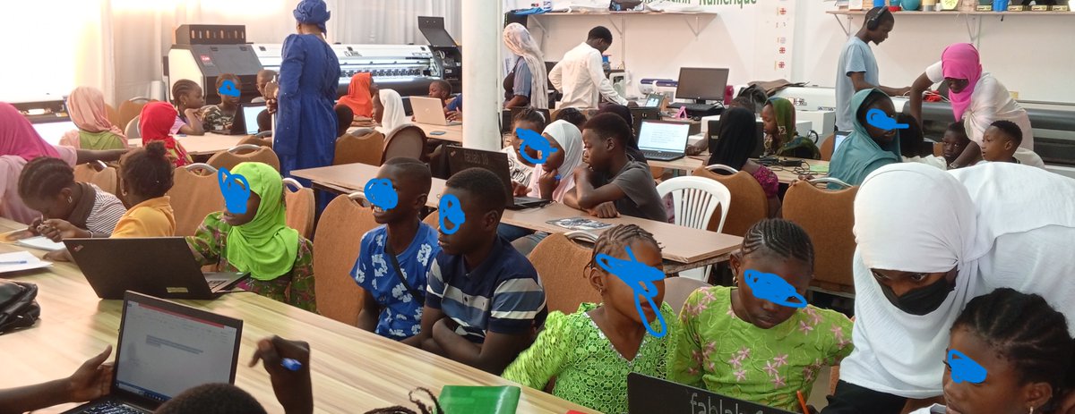 senfablab's tweet photo. Vacances Numériques 2026
En partenariat avec la @MairieGrandYoff , 90 élèves,pour un mois de découverte des technologies numériques.Sous la responsabilité de Hélène, étudiante en école d'ingénieur en électronique et  informatique à @PolytechSorbonn @senfablab https://t.co/mC96OrVhOh