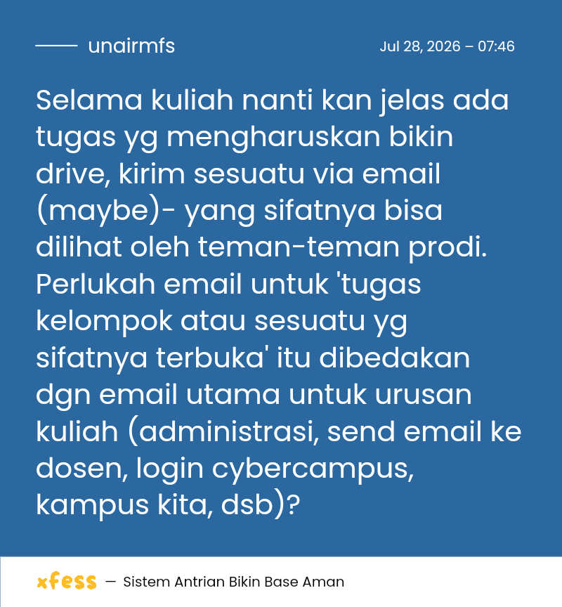 UNAIR MENFESS (SEMUA BISA KIRIM MENFESS!) tweet media