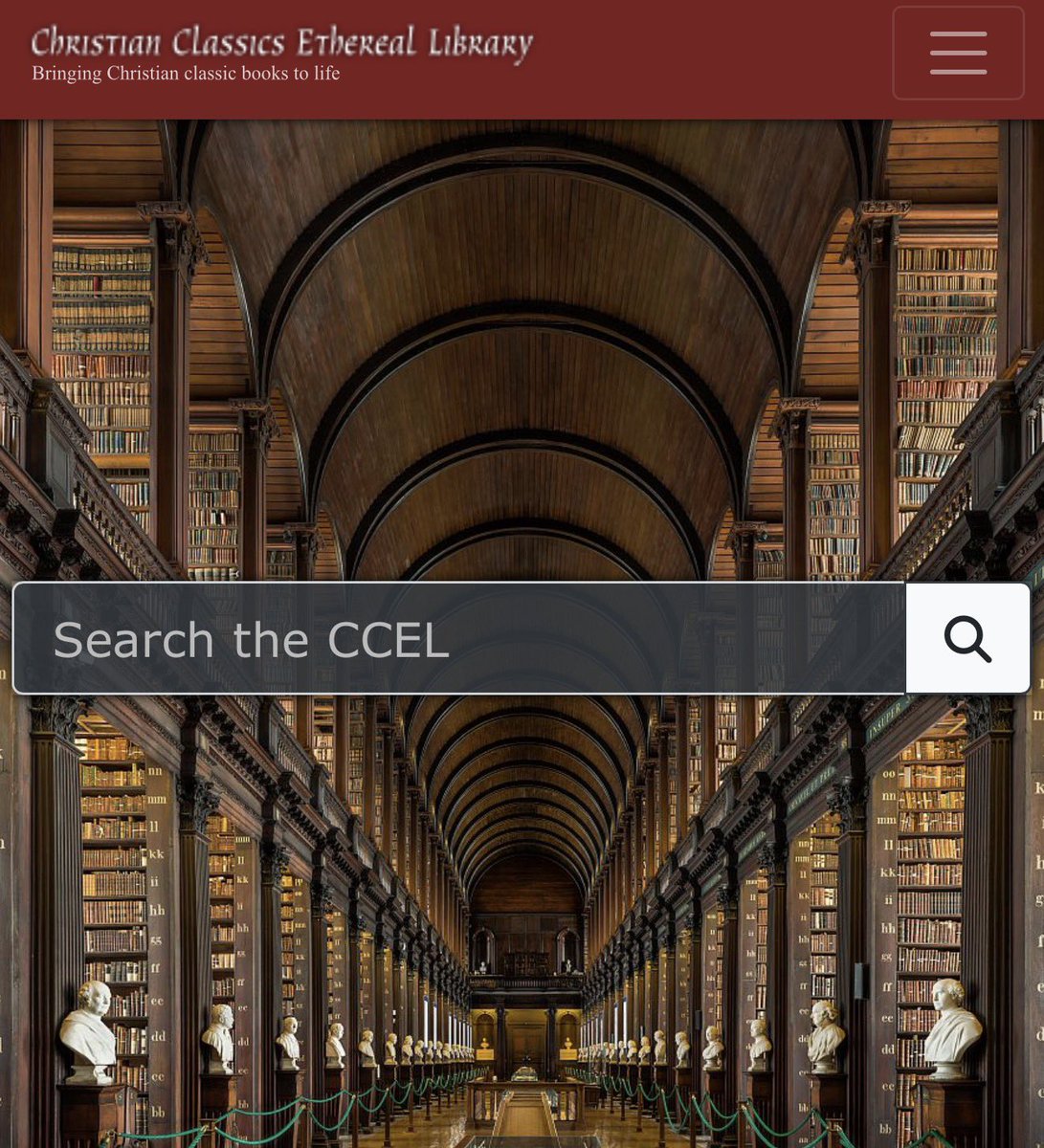 angelaramblings's tweet photo. for anyone who hasn’t seen, you can access hundreds of Christian classics online at this nifty little library (https://t.co/fyb3ssN2xT) https://t.co/fRjid1ZZa6