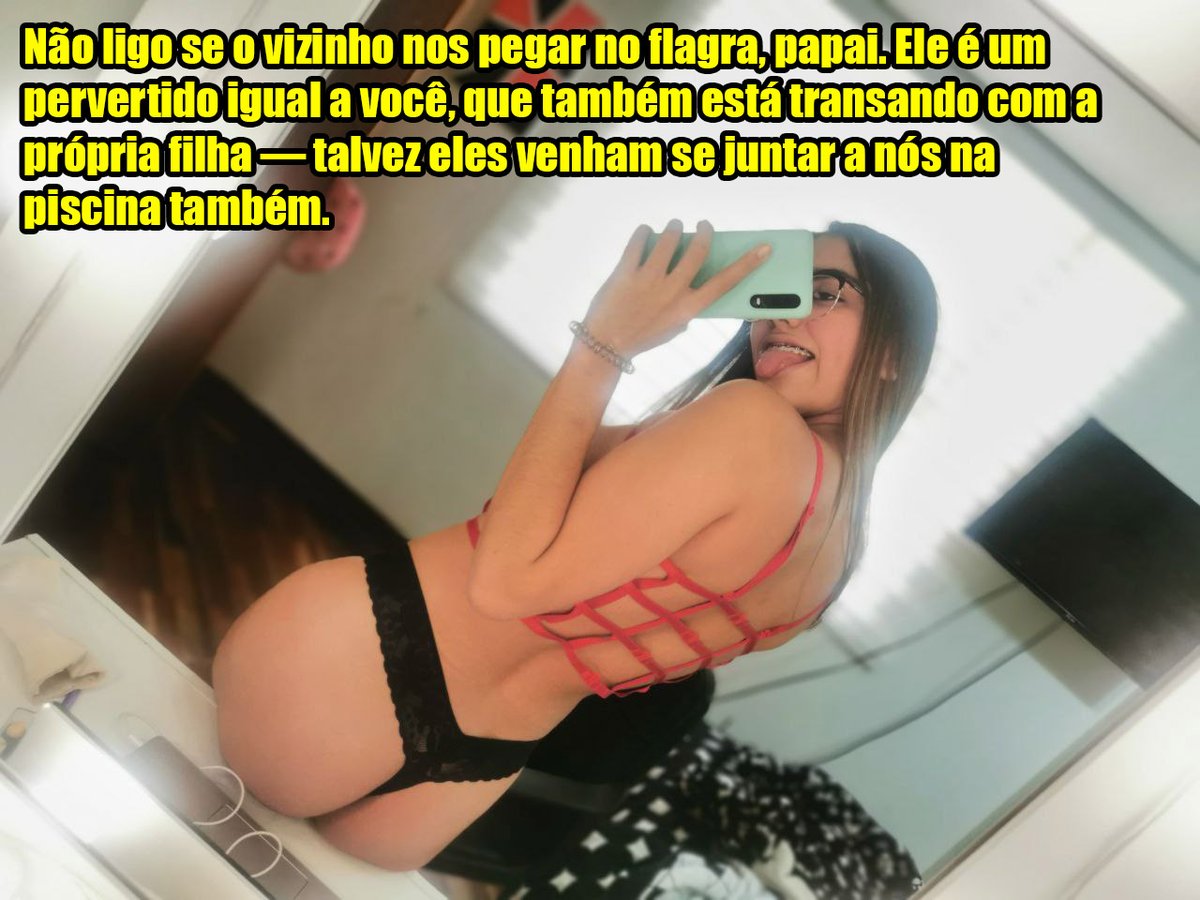 julislegendaas's tweet photo. O que acha da ideia seu papai safado?
#incesto #filha #legenda #caption #ddlg #chudai #nsfwtwt https://t.co/IrBB2ioKzn