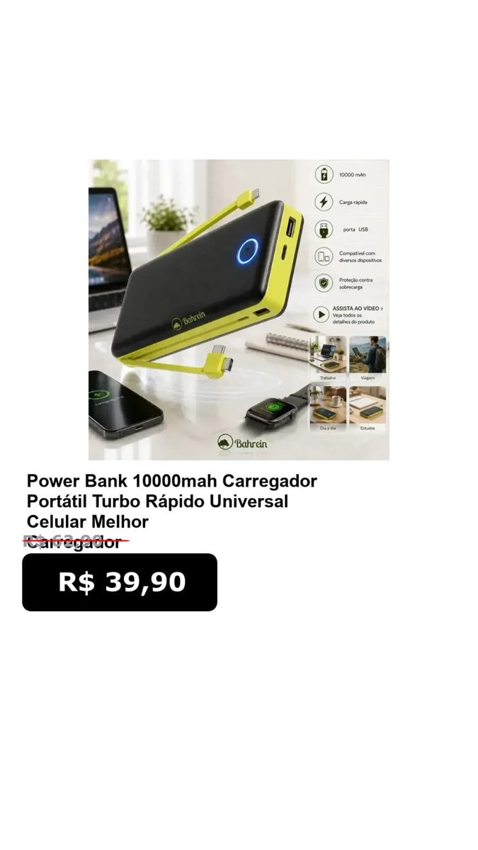 LCHMF7L's tweet photo. 🔗 Compre aqui:
https://t.co/Gahmgmp7DS

⚠️Todas as promoções estão sujeitas a alterações a qualquer momento. https://t.co/x9v7EP2QL4