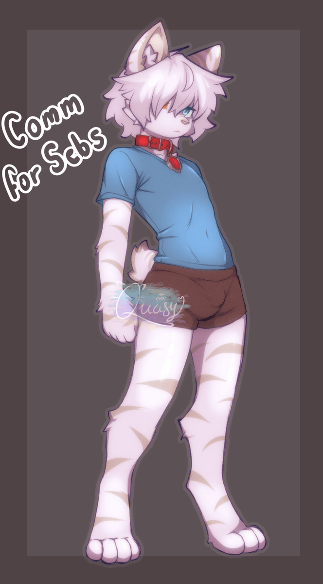 QuasyArt's tweet photo. more commissions :3 #VGenComm #vgen #commission #furry #anthro #fullbody https://t.co/A935ZW1Fbi