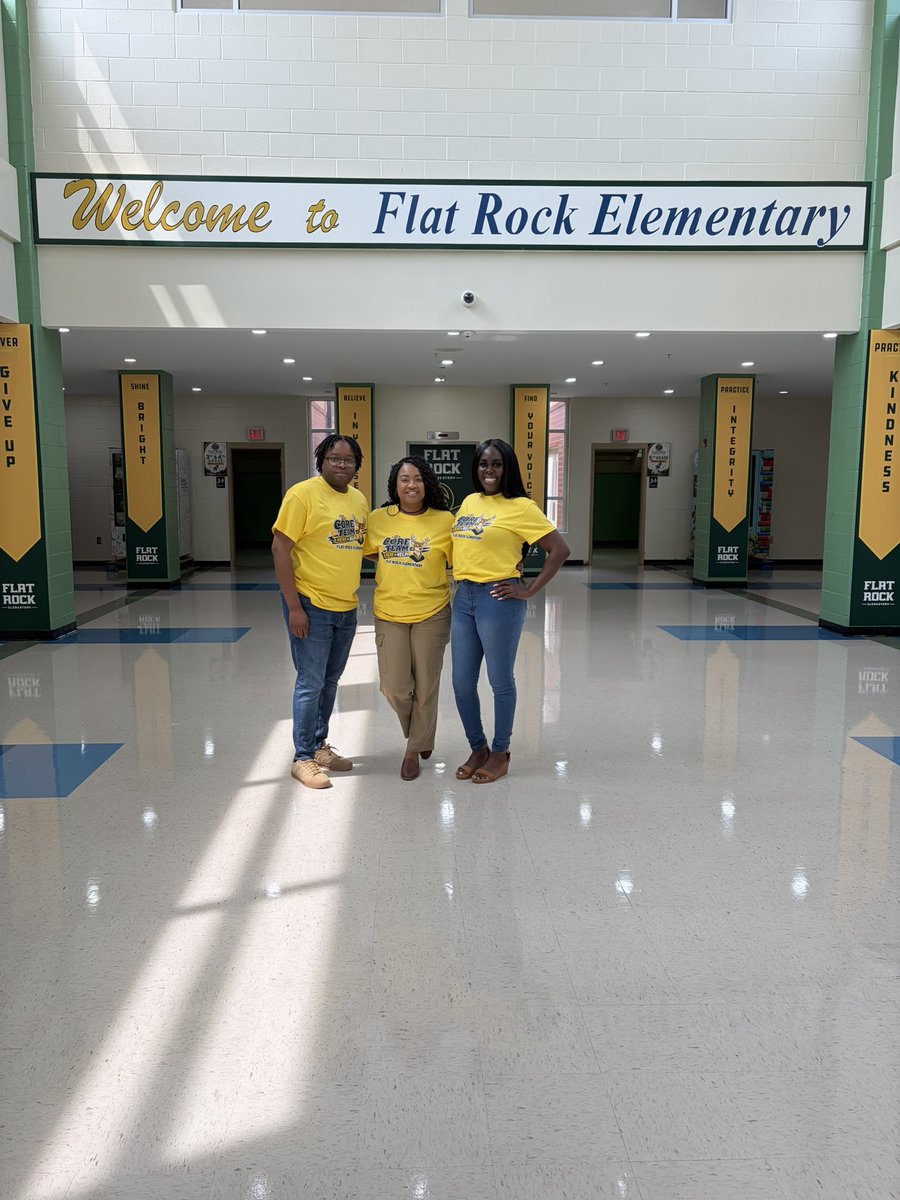 LatanyaRohan's tweet photo. Preplanning Day 1 @FlatRockES Rock, Paper, Scissor meet and greet, unpacking our mission and vision statements, emotional intelligence, to first 10 days of school procedures. The cherry on the top was watching my grade chairs lead their teams. #tomasteryandbeyond https://t.co/yKfroPUlco