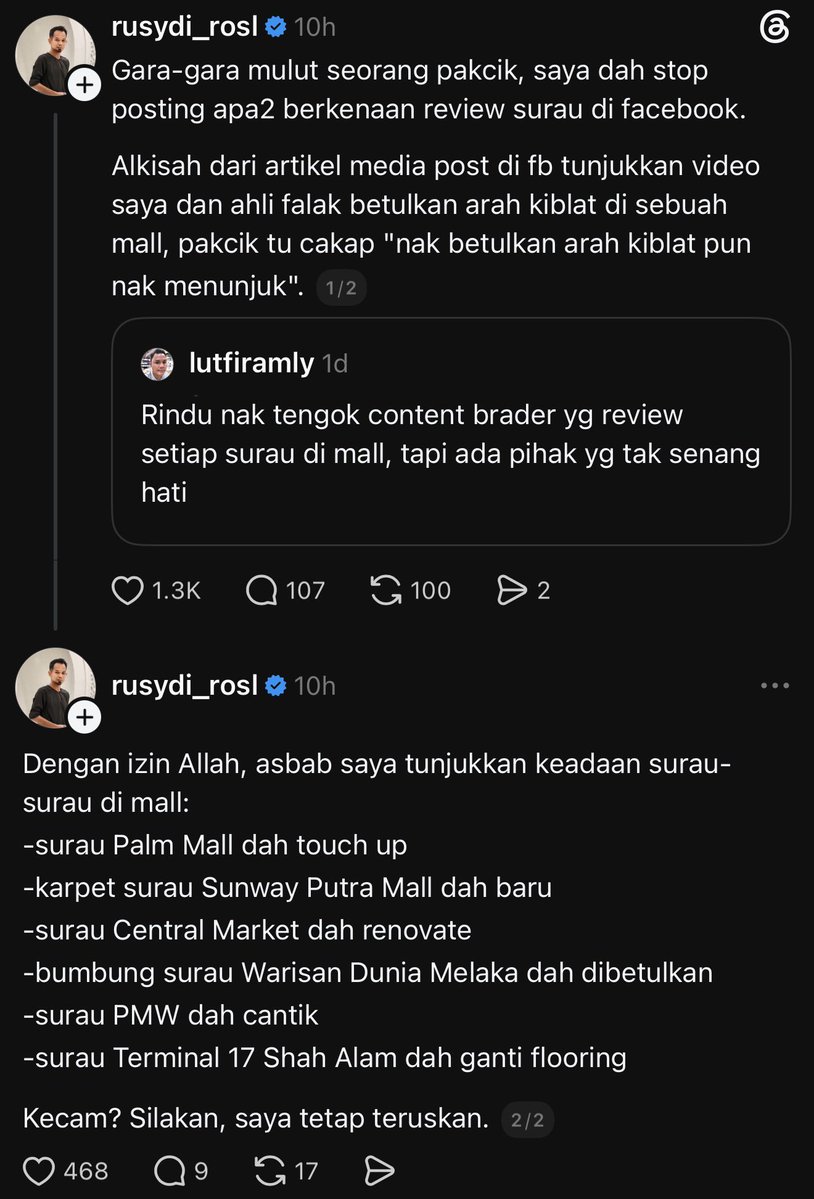 bckupacc99's tweet photo. Jalan terus tuan. https://t.co/B2yIbEaA25