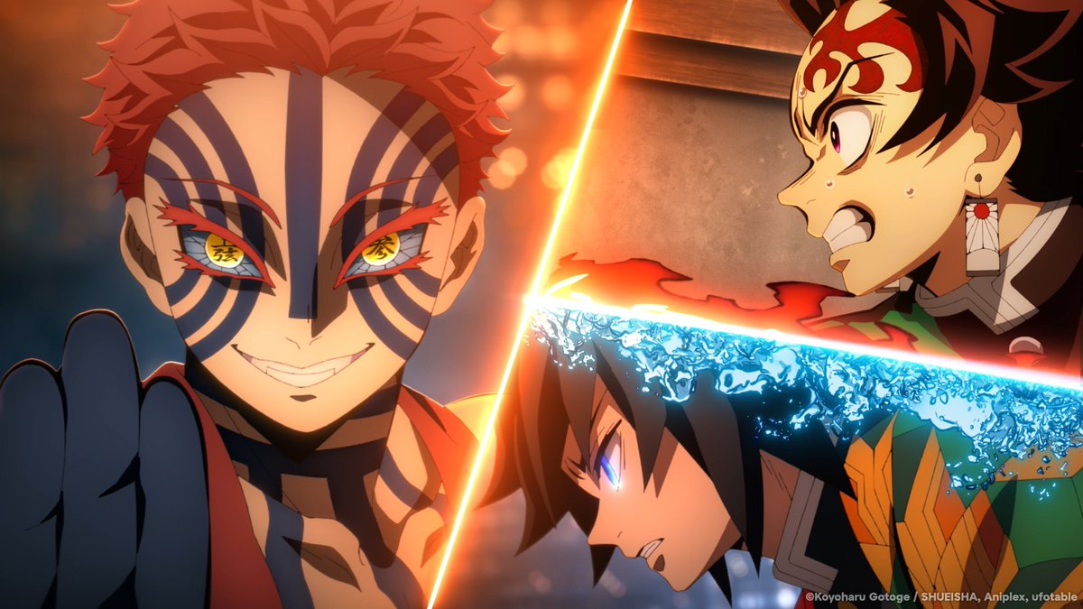 Crunchyroll_BR_'s tweet photo. O Castelo Infinito tá esperando você! 🫵🔥

Demon Slayer: Kimetsu no Yaiba Castelo Infinito I já está disponível na Crunchyroll ⚔️👉  https://t.co/VaeoRRjSHO https://t.co/ZpsXqjObkn