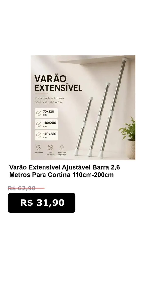 LCHMF7L's tweet photo. 🔗 Compre aqui:
https://t.co/KGbToMHgqr

⚠️Todas as promoções estão sujeitas a alterações a qualquer momento. https://t.co/Sfs6xzl5RP
