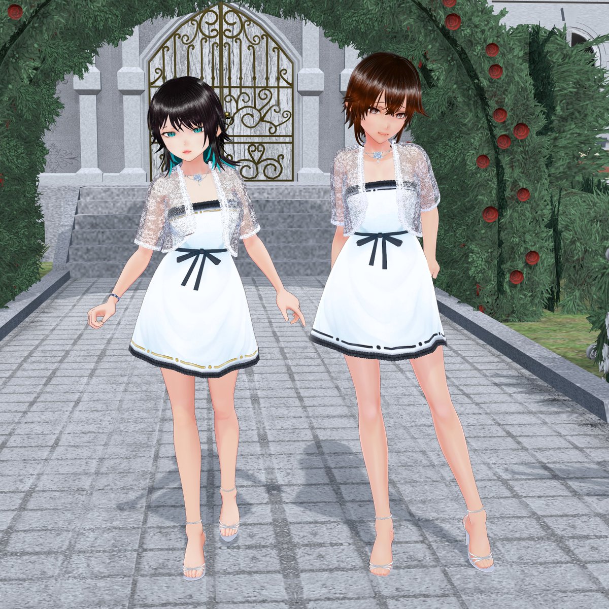 LynxRaide's tweet photo. New @allianzkadett drop.

Tried to make these 2 look cute, one wasn't happy while the other was surprisingly shy...

#VRoid #VrmPosingDesktop #tokinobox https://t.co/hnCNPDCbtR