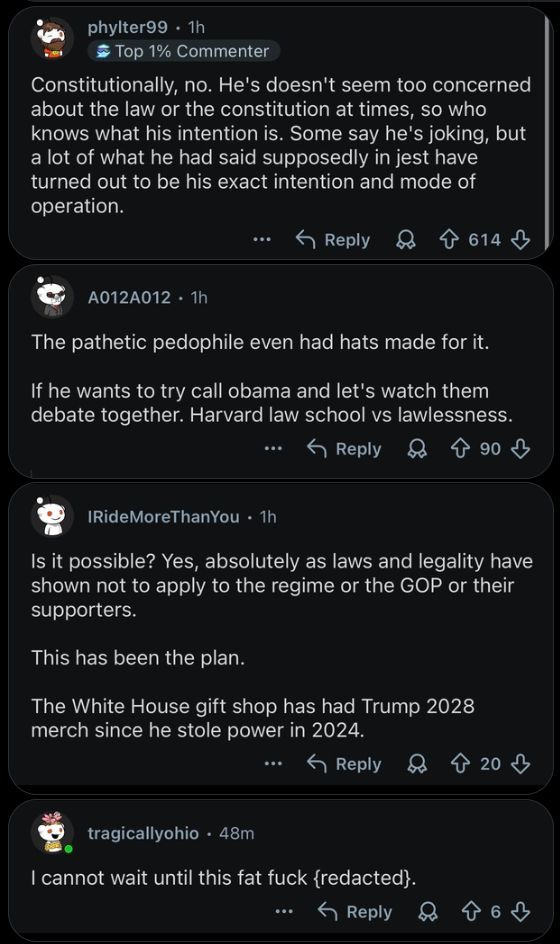 reddit_lies's tweet photo. Redditors when Trump makes an obvious joke https://t.co/dGnc1bZBd5