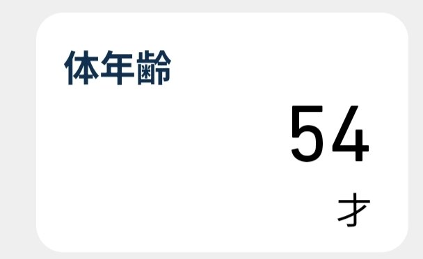 DinerSet's tweet photo. 体重計買ったら体年齢54て、悪すぎやろ https://t.co/UboRsuRrmC
