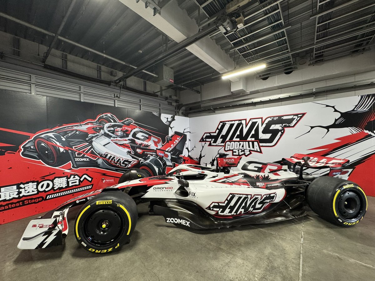 satonavy's tweet photo. F1テスト走行を観に。
音が良いねー

#haasf1 https://t.co/PcPFmVpCh7