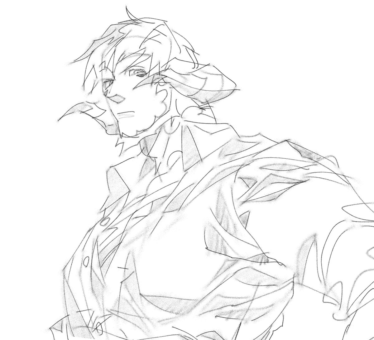 GGON_819A's tweet photo. 옛날낙서2 #OC #ff14art https://t.co/A0CVazq3dz