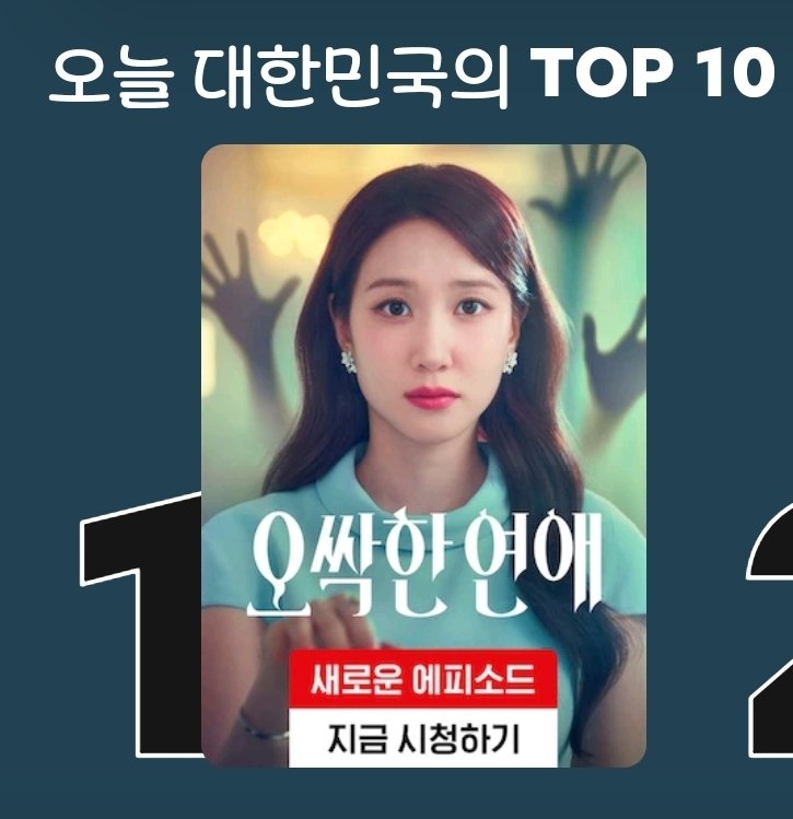 onlyhwiworld's tweet photo. 넷플-티빙 나란히 1위🎉🎉

#박은빈 #ParkEunBin #오싹한연애 #SpookyinLove #tvN https://t.co/nZu1iaTn0z
