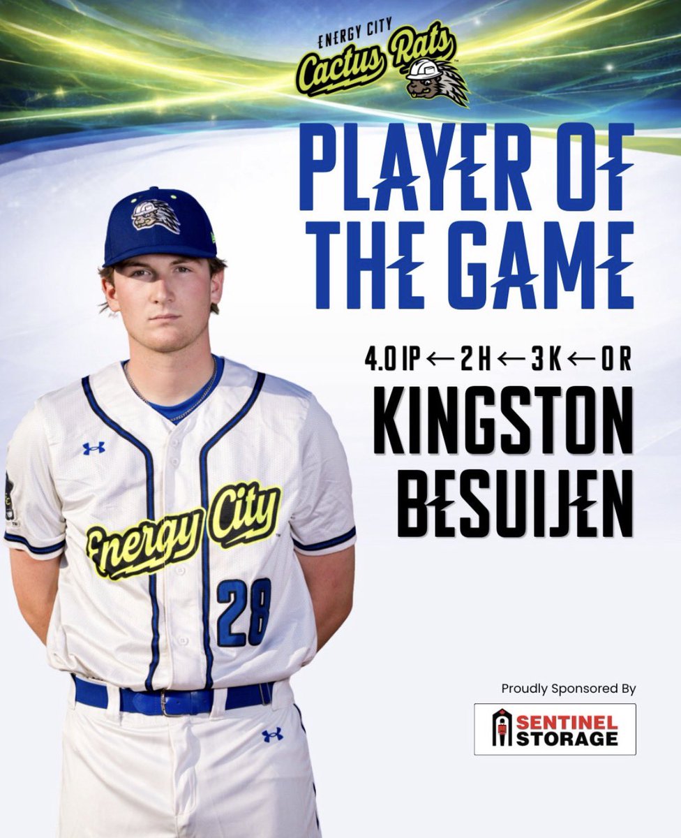 KingstonBesuij2's tweet photo. 2026 WCBL stats 

27.1 IP, 28 H, 10 ER, 9 BB, 20 K, 3.29 ERA 

One more year JUCO eligibility, still looking for a home. https://t.co/cHj6cSQwKi