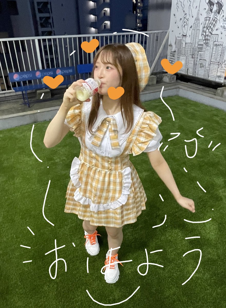 sgsp_rin's tweet photo. おはよう- ̗̀(𖦹ᵔ ᵕ ᵔ𖦹)  ̖́-
昨日の桃味カルピス美味しかった🍑🤍 https://t.co/pVsKAZRady