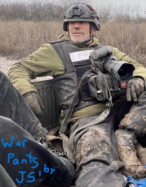 TheUnrealDougP's tweet photo. @johnsweeneyroar @WildernessHQ @JolyonRubs @Nigel_Farage @CountBinface @johnsweeneyroar  can you get me a "selfie" with #CountBinface?? He Rocks******🇨🇦🇨🇦 
#ForEver @reflextv #PaulConroy #WarPants #UkraineFrontLines #MUD #BakhmutUkraine https://t.co/qwJaL0OA0L