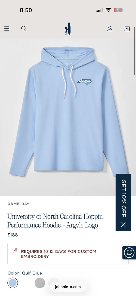 itscadecox's tweet photo. @johnnieO this is exactly why you guys are the best. that would be awesome! 
one piece I don’t have is the hoppin. 
would the UNC Argyle in gulf blue size large be possible? https://t.co/8Xf61GKXah