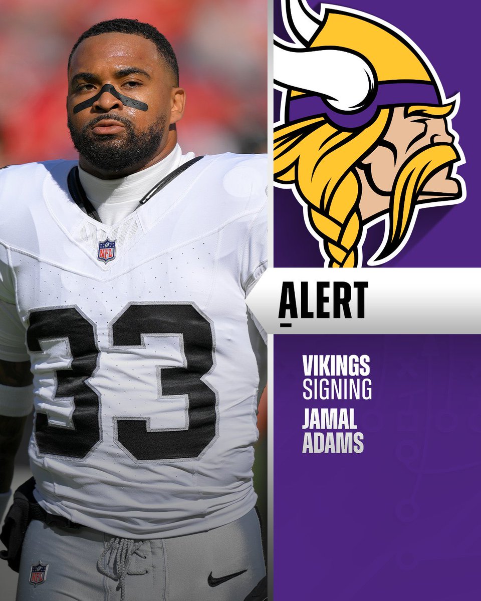 PlaymakerSoc's tweet photo. #Vikings Jamal Adams in a Josh Metellus-type role could get real nasty 👀

Brian Flores has been getting every toy on his wishlist this offseason.

Put Adams near the line of scrimmage and let him cause problems #skol https://t.co/gWNUpxBxQz