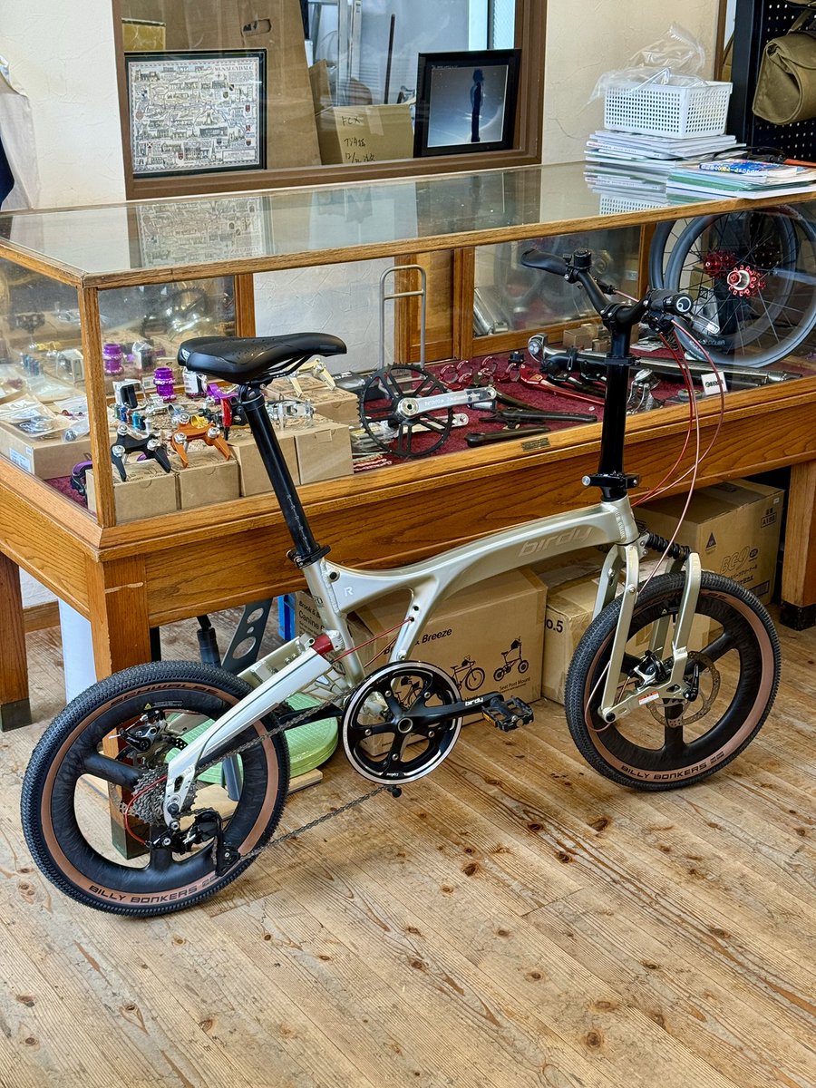LoroTube's tweet photo. birdy 20R  shooter18 🌪️

#birdy
#bd1
#foldingbike
#Smallwheelbicycle
#ミニベロ https://t.co/C1Y9xlyPpR
