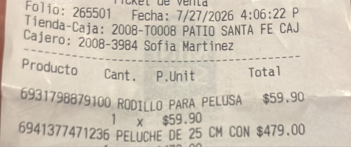 unna_chilanga's tweet photo. Me acabo de dar cuenta y solo son $10 pesos pero ponen un precio y te cobran otro. Eso por toda la gente a que se lo aplican….la verdad que mal @MinisoMexico https://t.co/QzWRDntobS