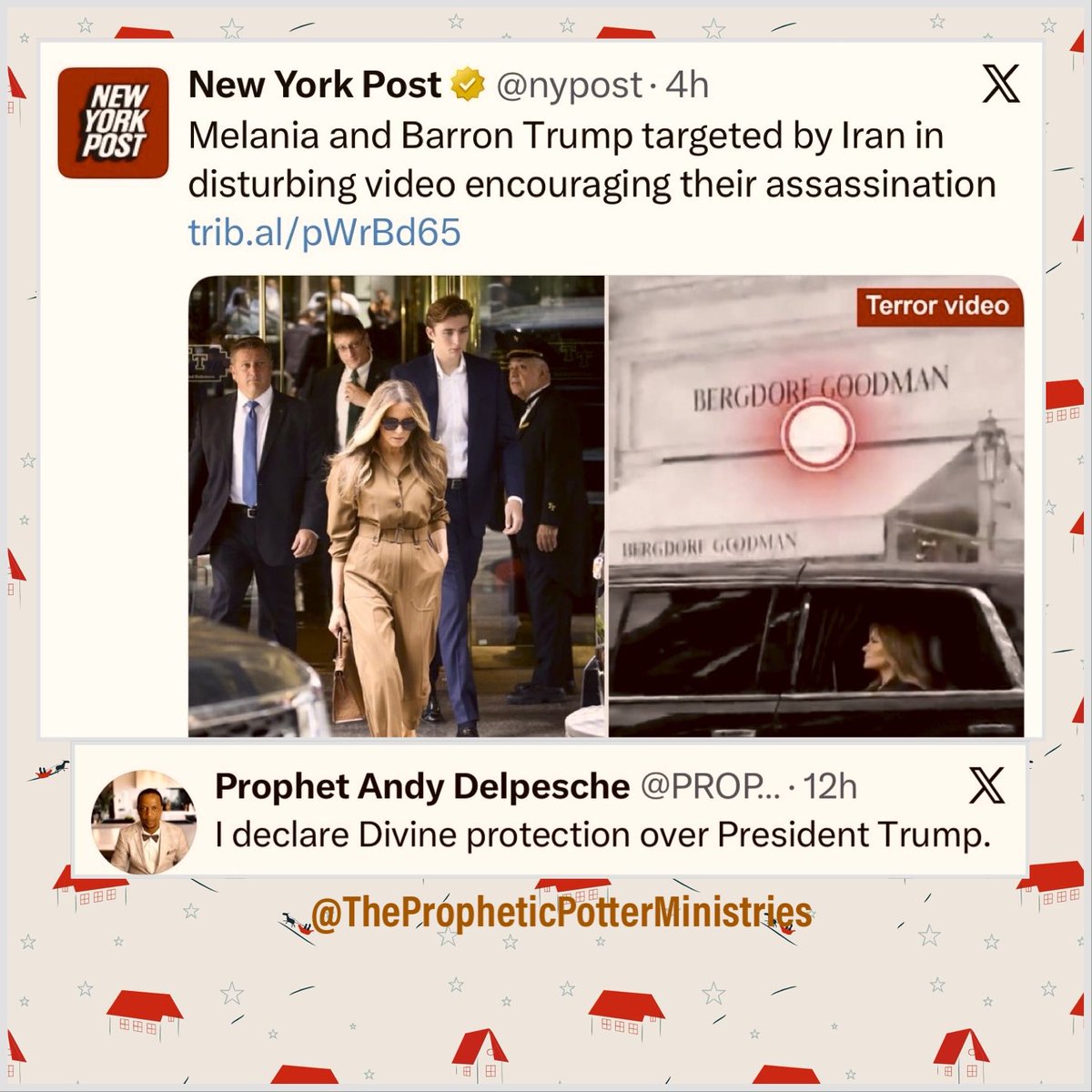 PROPHETICPOTTER's tweet photo. 12 hours ago, i post this prophetic declaration on X. 

4 hours ago, The New Post👇 https://t.co/5mWqI2oVtJ