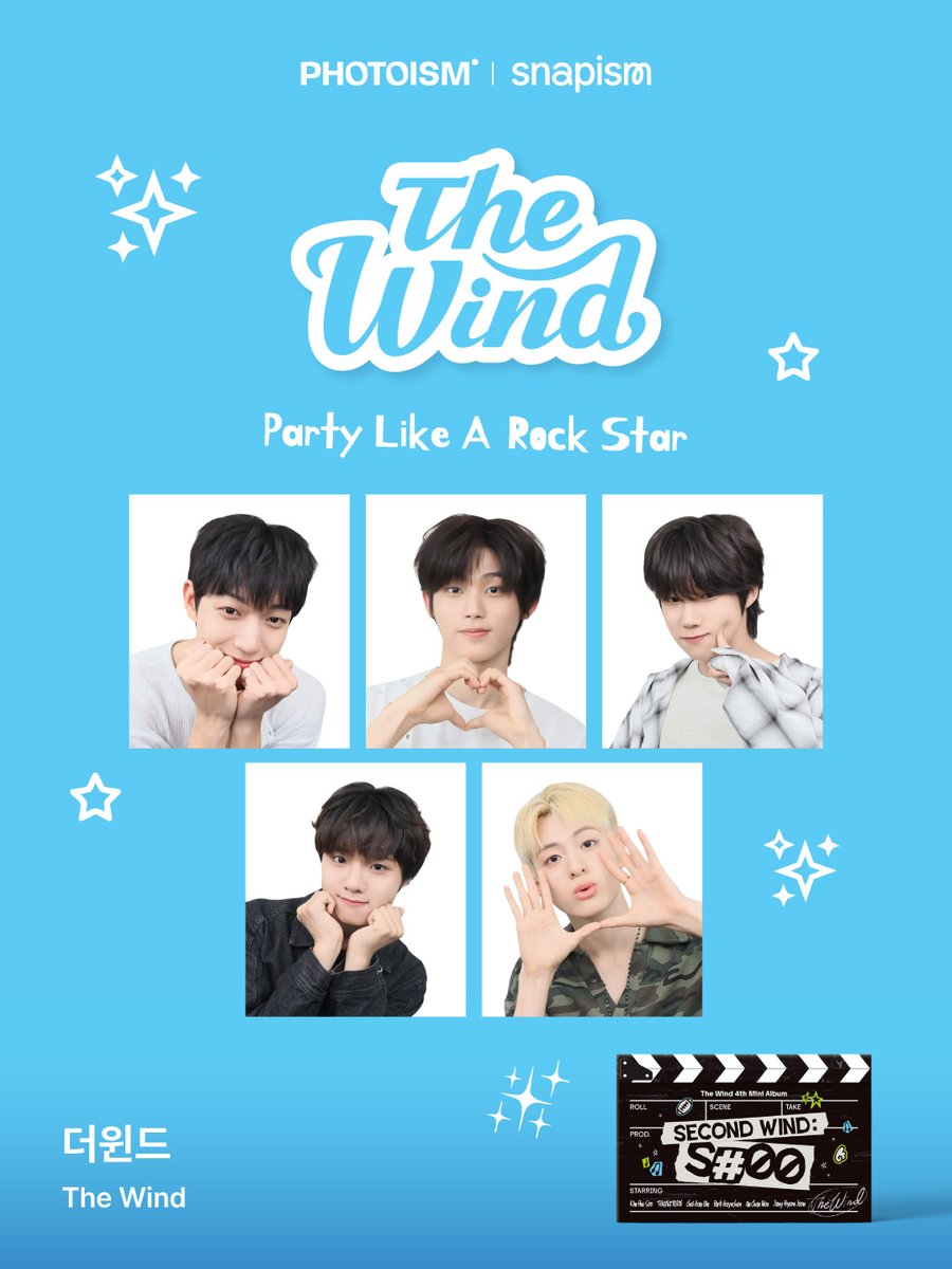 photoism_kr's tweet photo. PHOTOISM X 더윈드
ARTIST FRAME &amp; snapism OPEN !

숨가쁜 일상에
더윈드라는 시원한 바람 솔솔 ~ 🩵

포토이즘과 스내피즘에서 더윈드와 함께
소중한 추억을 남겨보세요 📸

📅 26.07.29 – 26.08.28

ONLY IN PHOTOISM https://t.co/e245f1XSGf