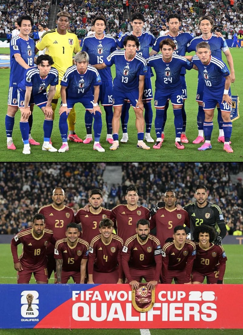 Fooootest's tweet photo. 🚨公式発表🚨

日本代表とベネズエラ代表が対戦決定🇯🇵🇻🇪🔥

🗓️9月28日（月）
⌚️19:25〜
🏟️エディオンピースウイング広島
📺️日本テレビ https://t.co/FrtXvm5O2D