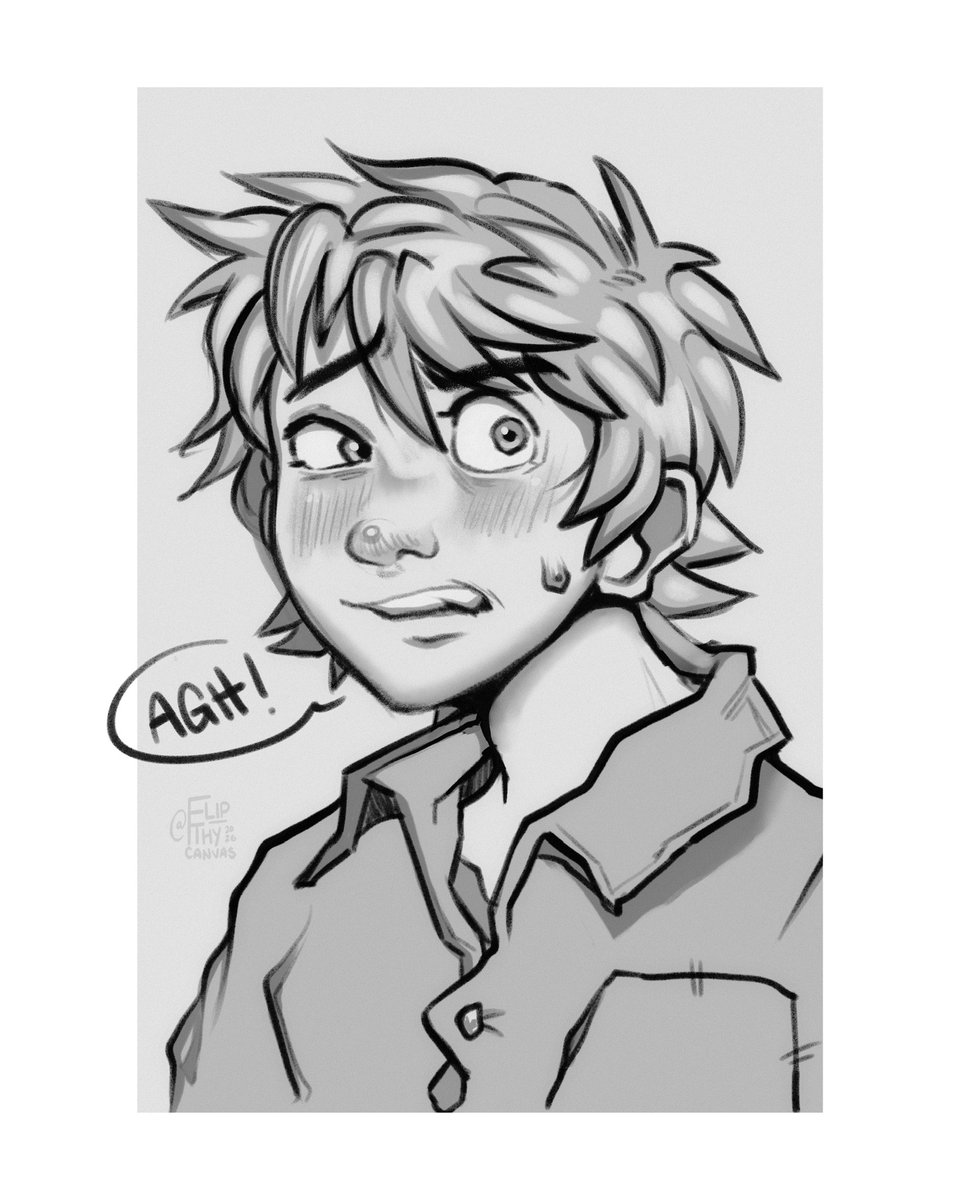 flipthycanvas's tweet photo. tweek sketch i did during work 2 day 💛⚡️ #tweek #sptweek https://t.co/8olysKQeVB