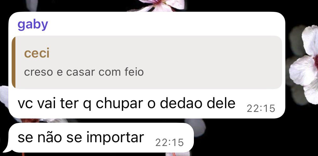 acervoglj's tweet photo. nunca se sabe o que vai sair da boca da gaby https://t.co/cUsLPz6EvA