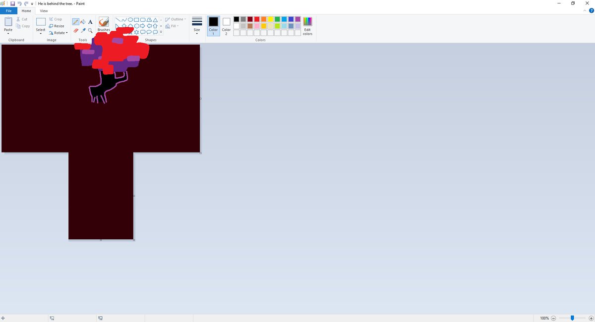1993Bros's tweet photo. Weird Paint glitch, anyone else seen this????? How do I fix it?

#deltarune https://t.co/CqdOQN5Px9