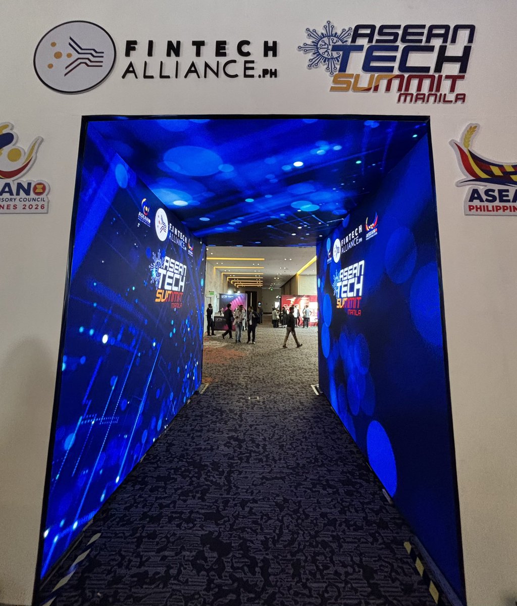 RealCoinGeek's tweet photo. Curious about the future of ASEAN’s digital economy?
Follow this thread for live updates from the ASEAN Tech Summit Manila 2026. 👇👇👇
#ASEANTechSummit #FinTechAlliancePH #CoinGeek #Philippines https://t.co/gcZhsS1mGN