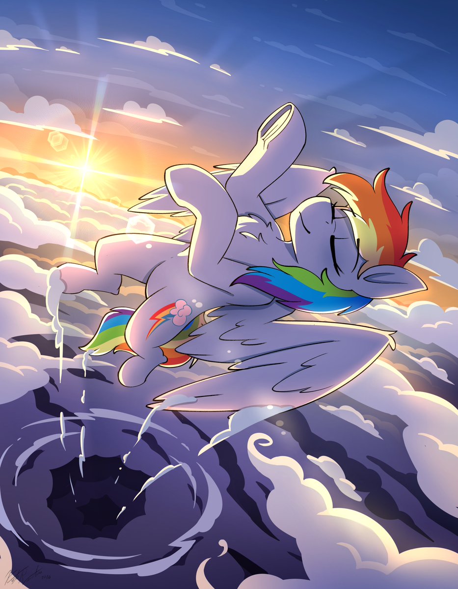 KyleRiverstone's tweet photo. Dancing in the clouds https://t.co/DMtkVmRpez